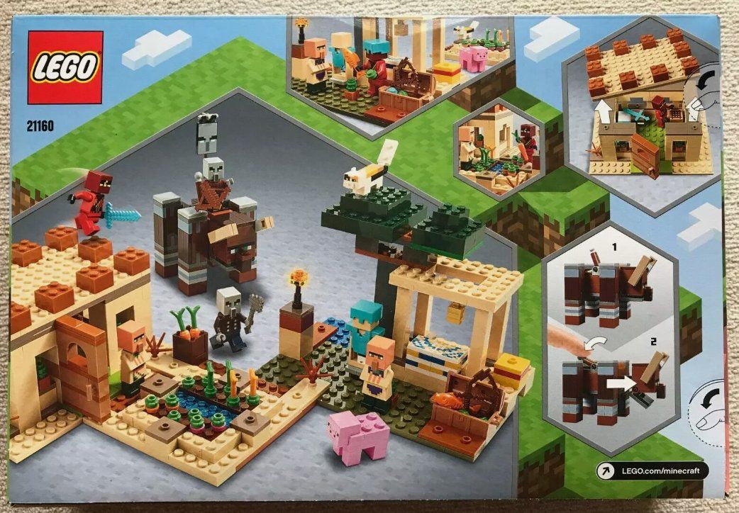 Lego Kit di costruzioni: Lego 21160 Minecraft Illager Überfall Set NEU – Nuovo e nell'imballaggio originale da Wil SG venduto da Donaldus 1