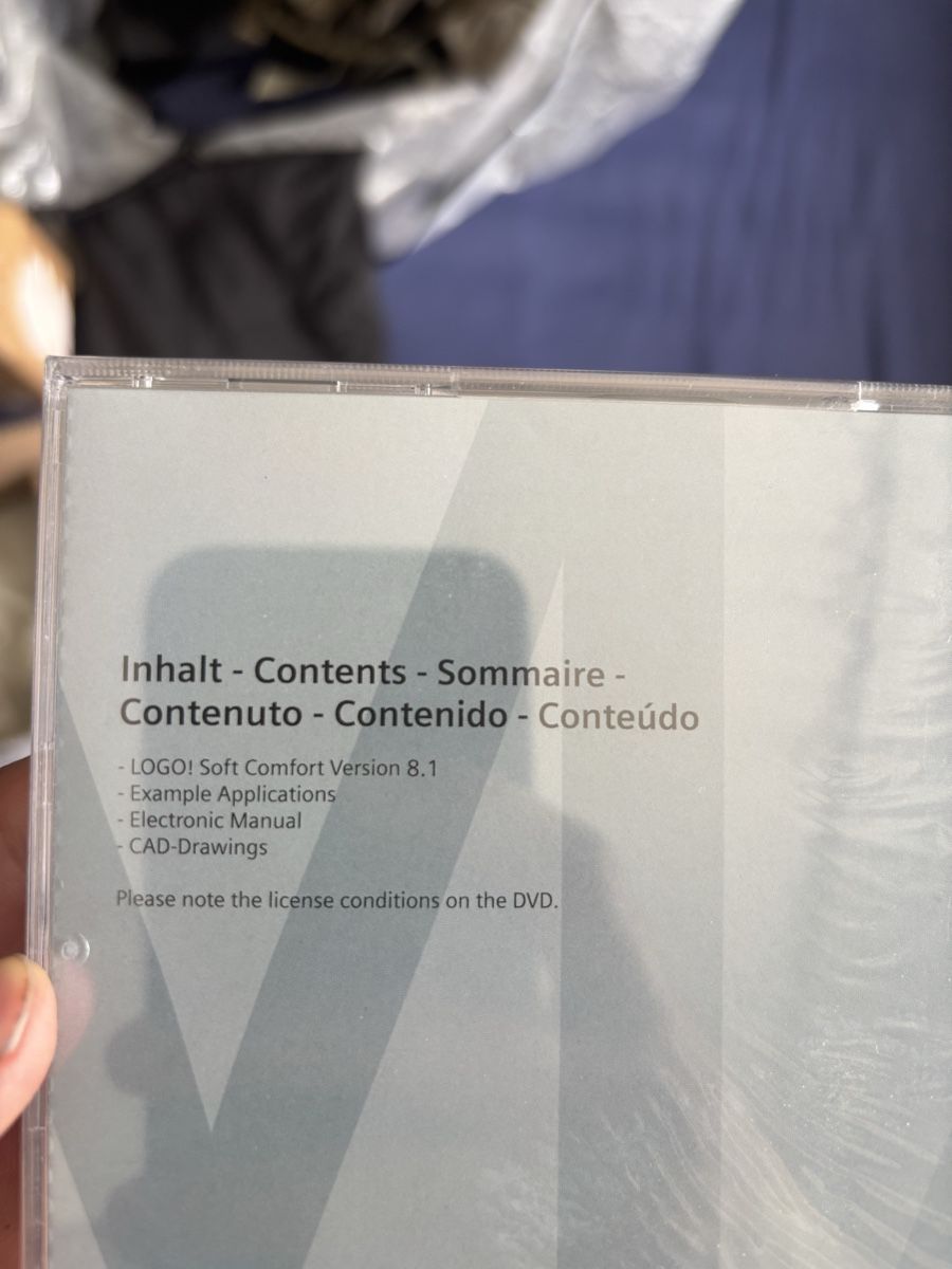 Siemens Software: Siemens LOGO! Soft Comfort Version 8.1 Software DVD – Neu und originalverpackt aus Magden von her_prd9 1