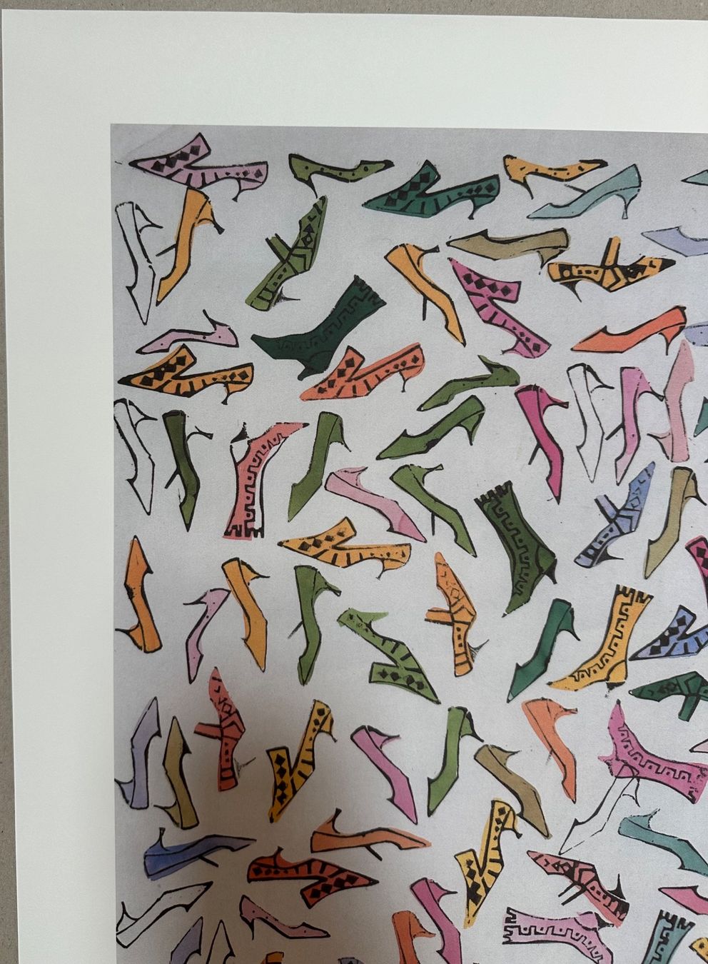 Tableaux: Warhol: Shoes, POP Art 80/100 – Neuf (Voir description) à Meilen par Smgdesign 3
