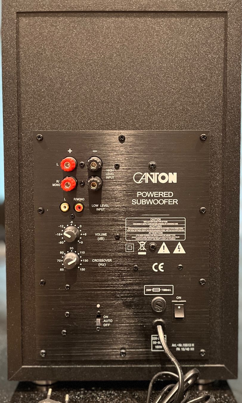 Canton Haut-parleurs: Subwoofer Canton AS 2020 SC – D'occasion à Mellingen par gzi02 2