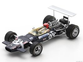 LOTUS F1 49B #22 WINNER BRITISH 1968 Siffert 1/43 Spark NEU