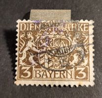 Bayern 1916 mit falz alte briefmarke