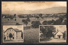 Däniken, Ausserdorf mit Jura, Schulhaus