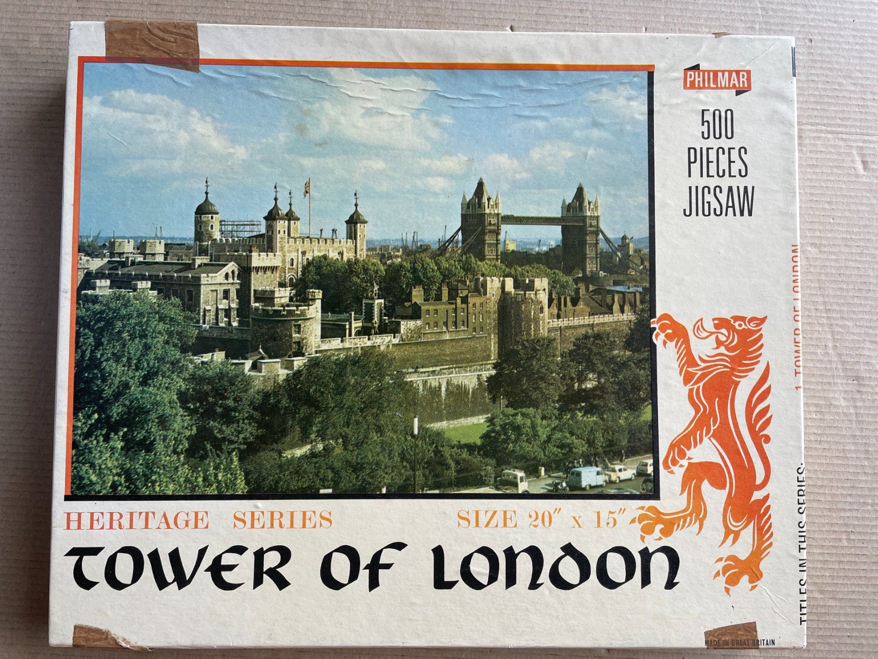 Puzzle: Puzzle 500 Teile England – Usato da Pratteln venduto da 66werni