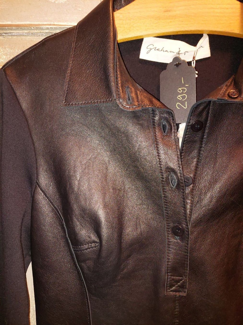 Vestiti: Graham&Spencer . Lederkleid schwarz XS – Nuovo e nell'imballaggio originale da Besenbüren venduto da teluride89 2