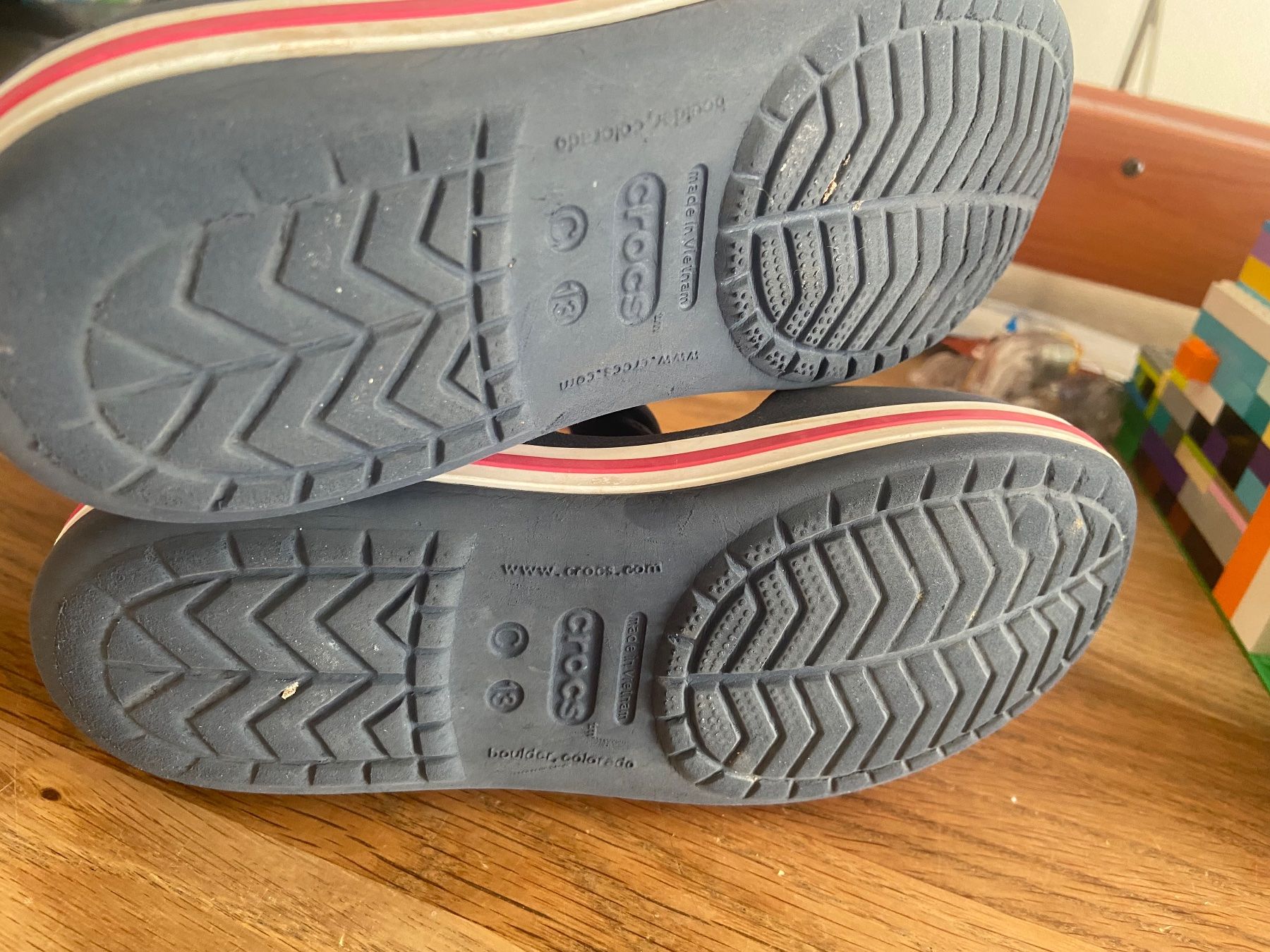 Crocs Scarpe per ragazzi: Crocs Sandalen, Gr. C13 = 30/31, blau – Usato da Bassersdorf venduto da och_928l 2