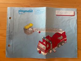 Anleitung Playmobil 3879 Feuerwehrleiterfahrzeug