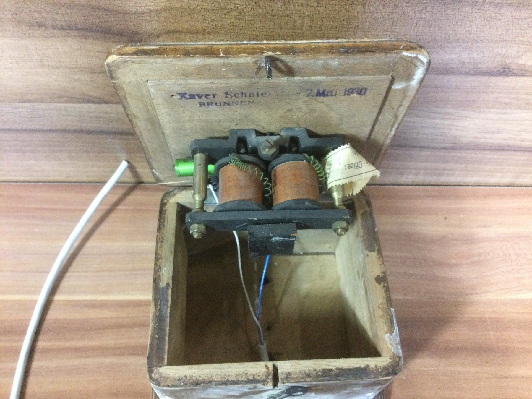 Attrezzi da lavoro: Antike Telefon oder Tür Glocke - Klingel – Usato da Wangen SZ venduto da kuriosum12 4