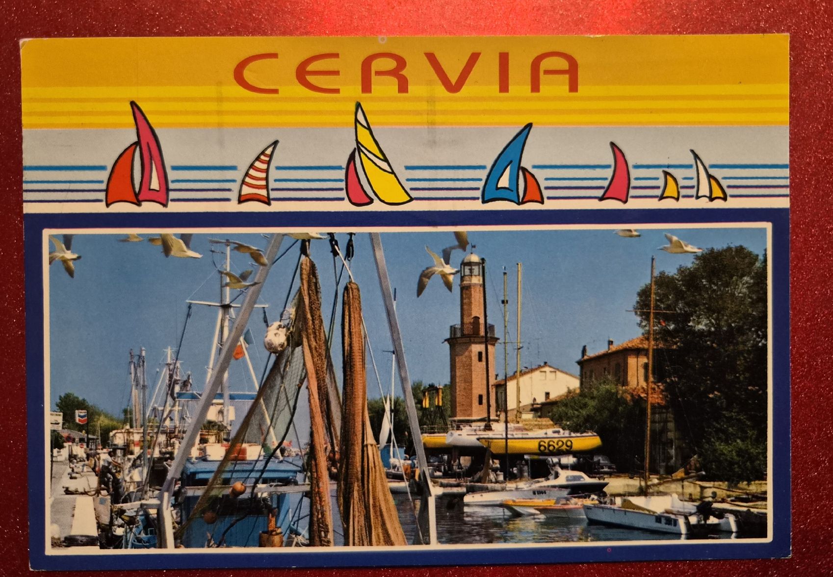Cartoline postali: CERVIA Riviera Adriatica Italien 1990 – Usato da Melchnau venduto da Arthurius