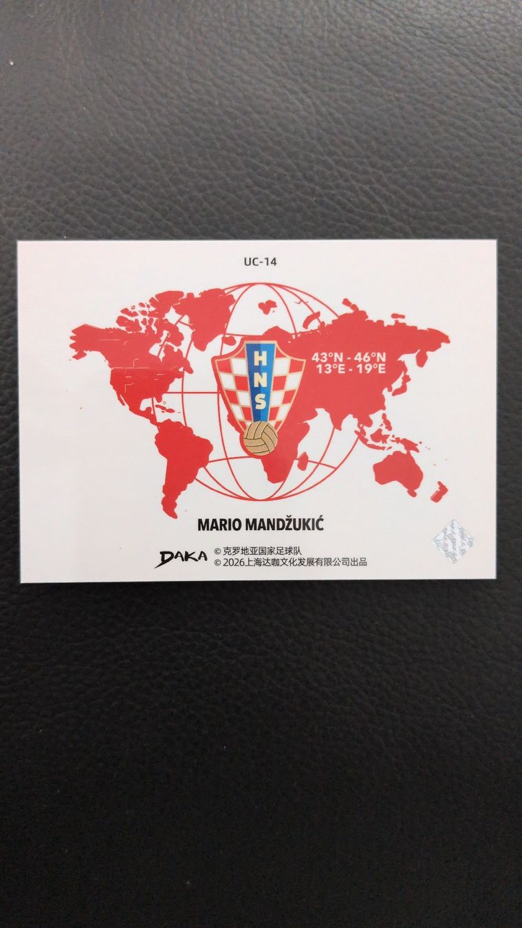 Topps Carte collezionabili: Mario Mandzukic Daka Croatia 2026 – Nuovo (secondo la descrizione) da Riddes venduto da marioCro16 1