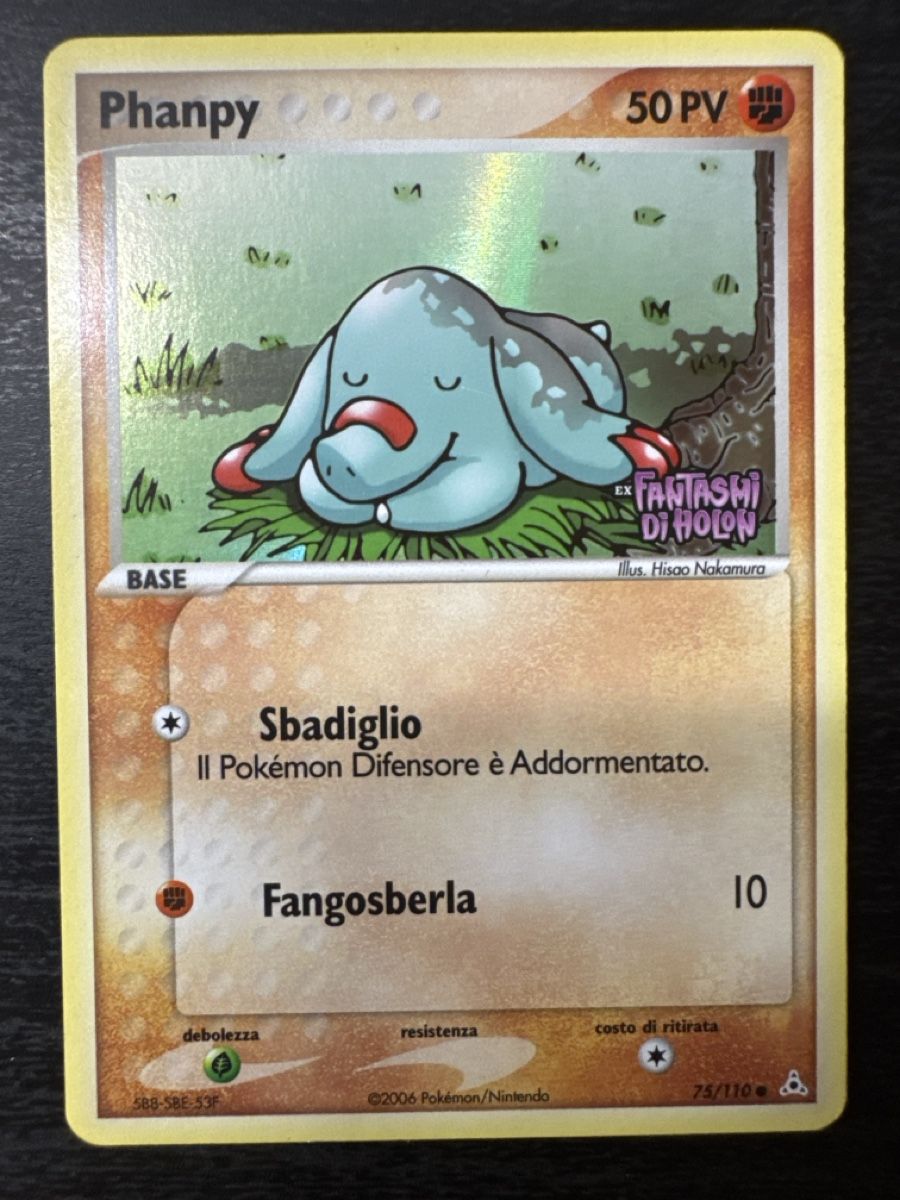 Pokémon Cartes à collectionner: Phanpy Ex Holon Phantoms holo reverse 75/110 – D'occasion à Belprahon par Rob_ain