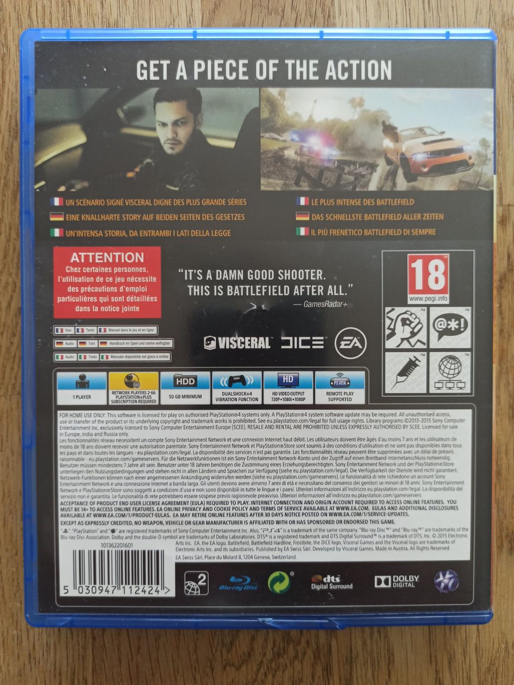 Giochi: Battlefield Hardline PS4 / PS5 – Usato da Oberweningen venduto da mar_87mx 1