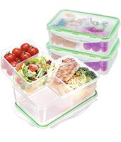 Bento Box Set 3×1,15 L auslaufsicher Mikrowelle