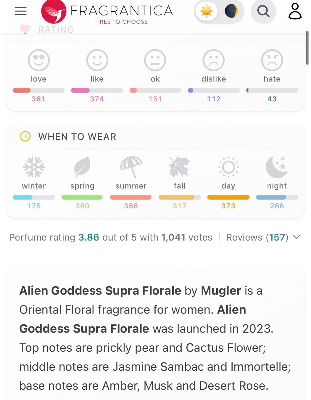 Mugler Profumi & Eau de Toilette: Mugler Alien Goddess Supra Florale EDP Duftprobe 2ML – Usato da Zürich venduto da deruja 5