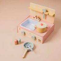 Kinder Holz Spielküche ab 3 Jahren