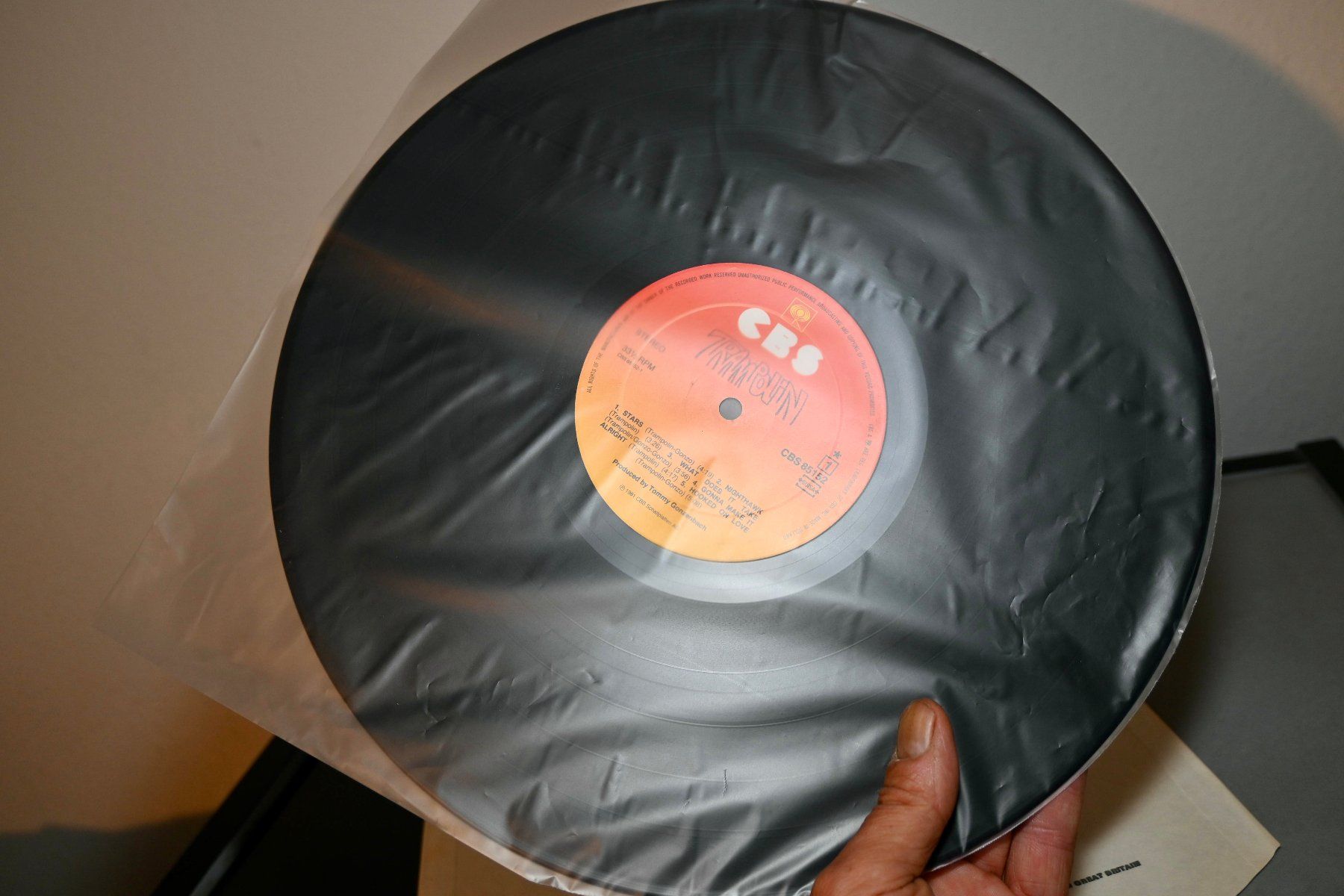 Dischi in vinile: CH HARDROCK glam LP 1981Trampolin VG+/VG+(+) – Usato da Pfaffhausen venduto da mono_rec 4