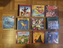 10 Kinderlieder CDs Hörspiele Musik