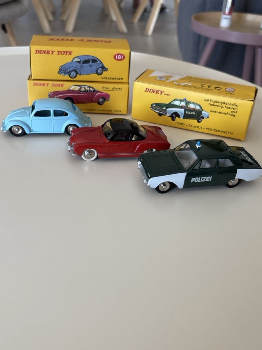 Dinky Toys Modellini d'auto: Dinky Toys Atlas 3 modèles  – Nuovo e nell'imballaggio originale da Lausanne venduto da pabernard 1