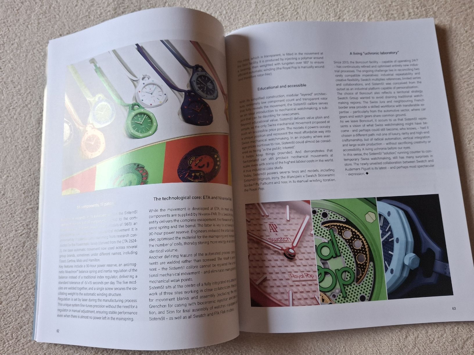 Riviste & Magazine: Magazine de luxe Audemars Piguet & Patek Philippe – Usato da Villiers venduto da san_jn5w 1