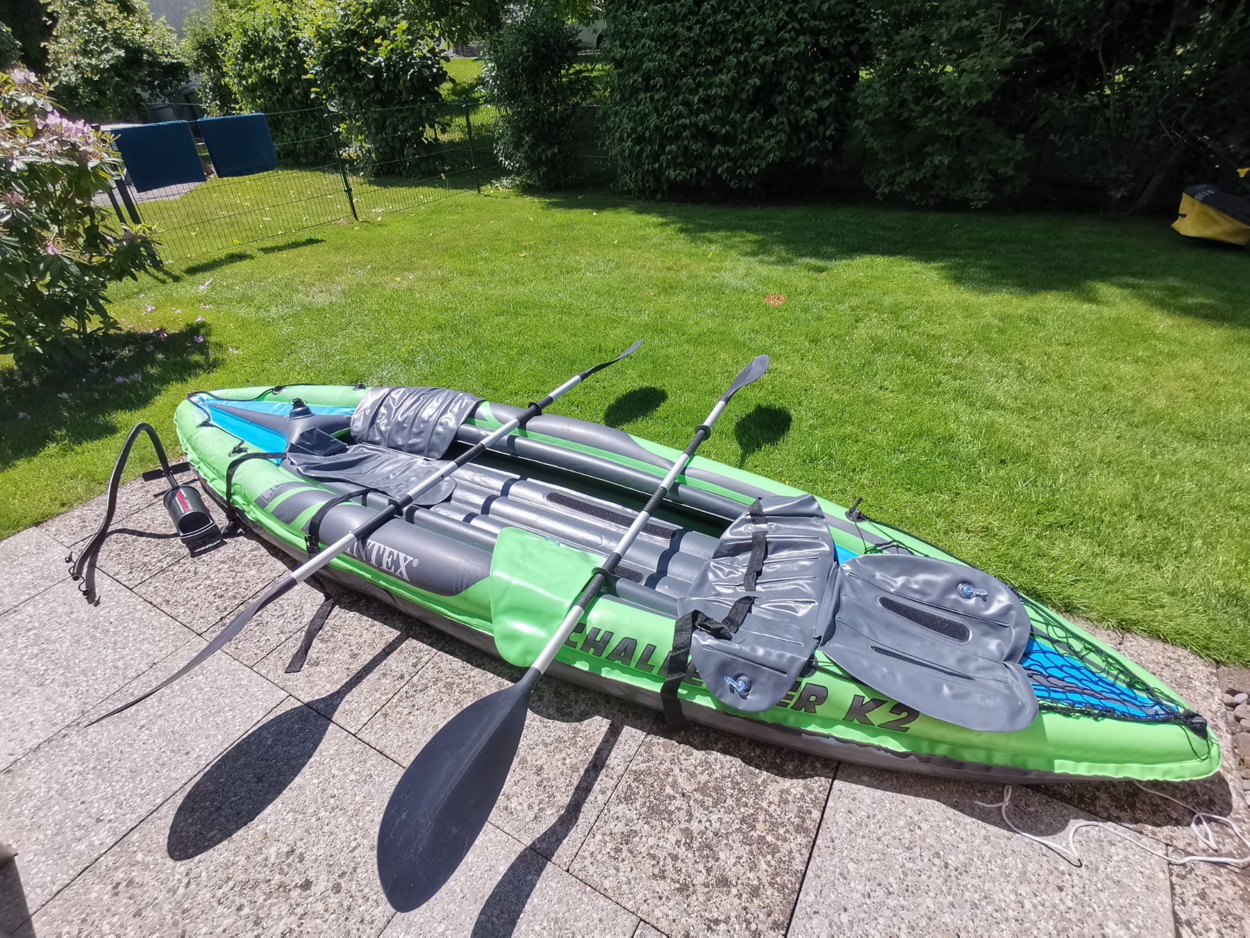 Boote: Kajak Intex Challenger K2 – Gebraucht aus Seon von acrr