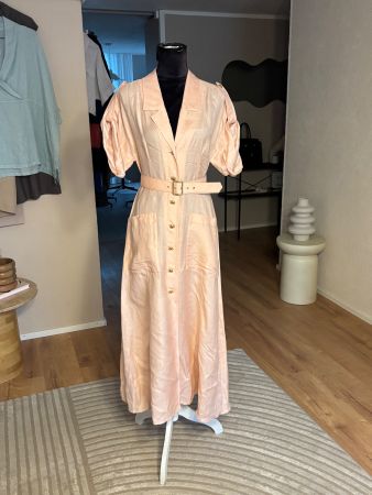 Luisa Spagnoli Maxi Dress Leinen Neu 849€