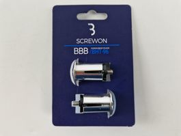BBB ScrewOn BHT-96, Lenkerendkappen Silber