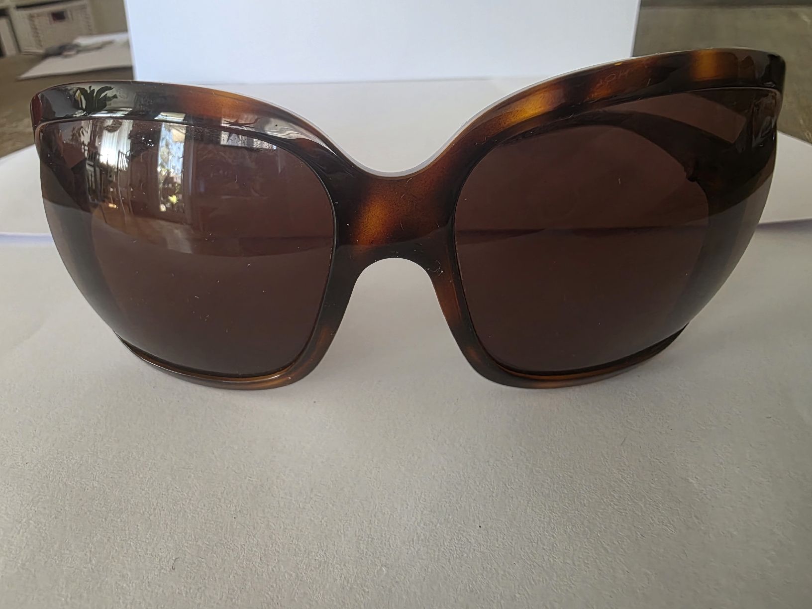 Versace Occhiali & Lenti: Versace Sonnenbrille, braun gemustert, Mod4114 – Usato da Horw venduto da Zedy01 1