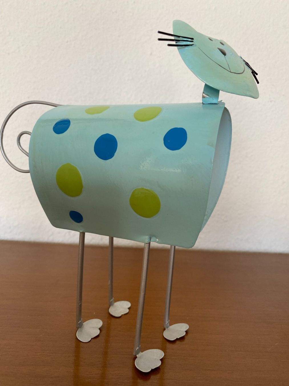 Statuette: lustige Blechkatze – Usato da Schlieren venduto da Trudyschoe 3