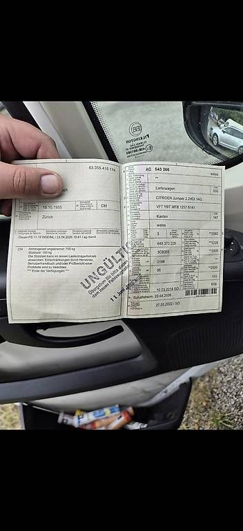 Nutzfahrzeuge: Citröen Jumper  – Gebraucht aus Windisch von RS-GP 4