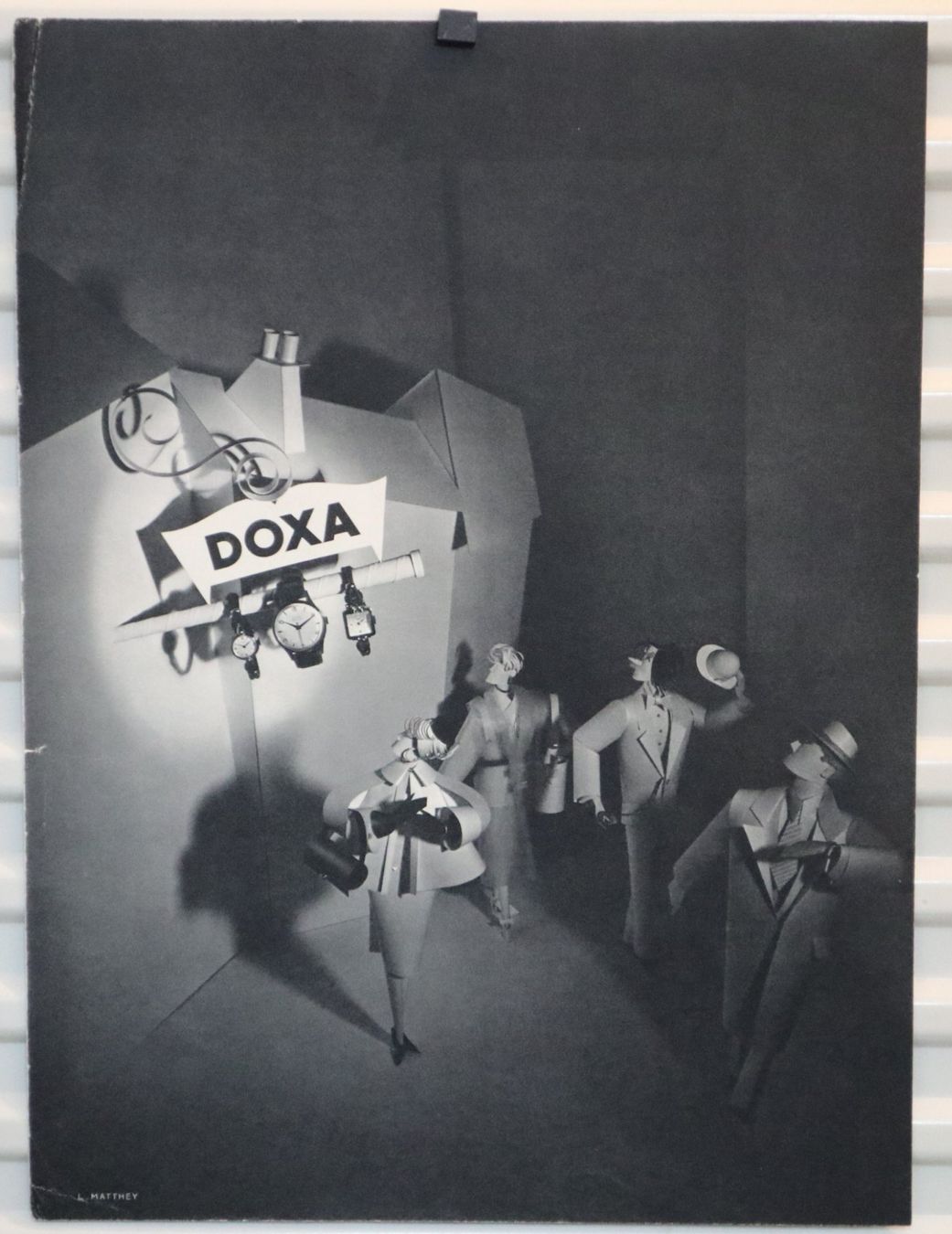 Posters & Illustrations: Orig. Werbung 1953 Doxa Uhren – D'occasion à Eschenbach SG par Astalavista
