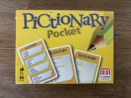 Pictionary Pocket, Familienspiel, Top Zustand, komplett