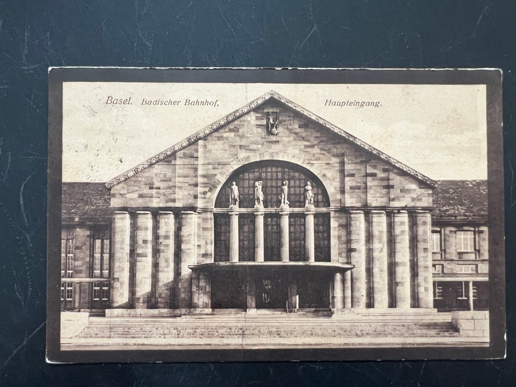 Cartoline postali: AK   1918 Basel    (G1264) – Usato da Hinwil venduto da Sidi4