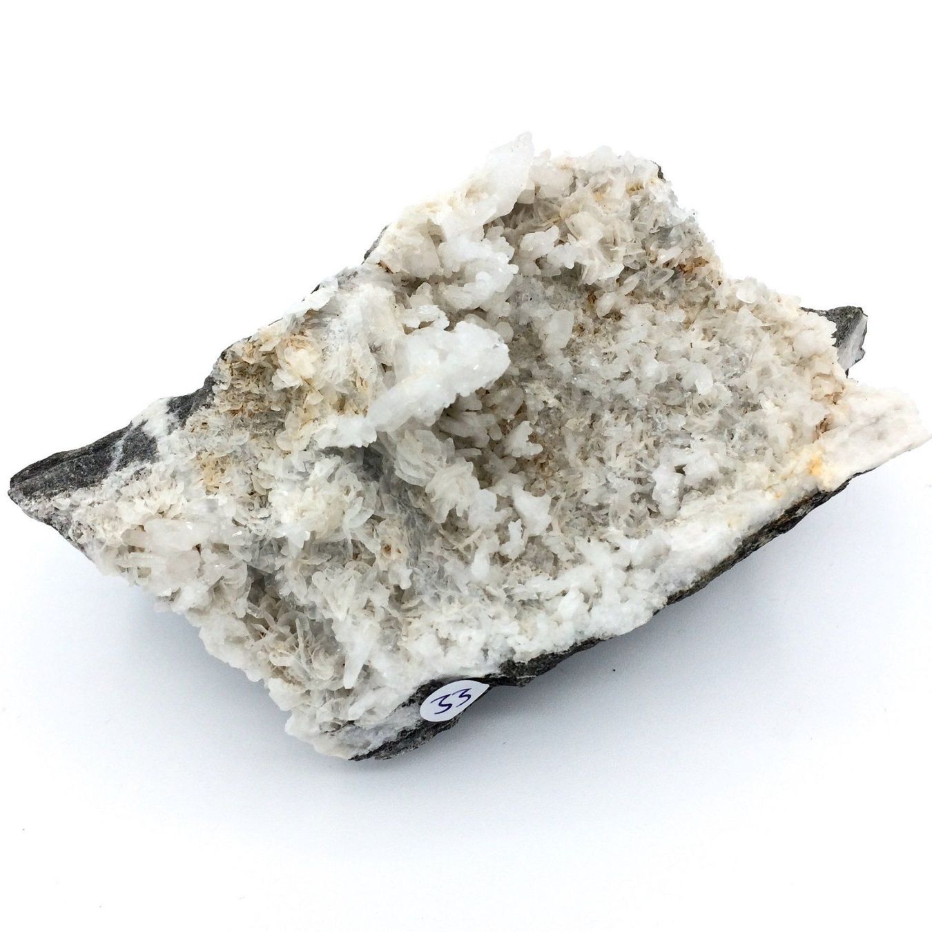 Minerali & Pietre curative: Calcit mit Quarz - Stufe - Schweiz – Nuovo (secondo la descrizione) da Samstagern venduto da Spliti
