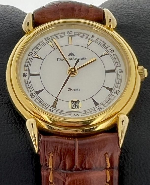 Montre Femme Maurice Lacroix Crystal Sapphire En Acier Inoxydable - Occasion, Fabrication Suisse