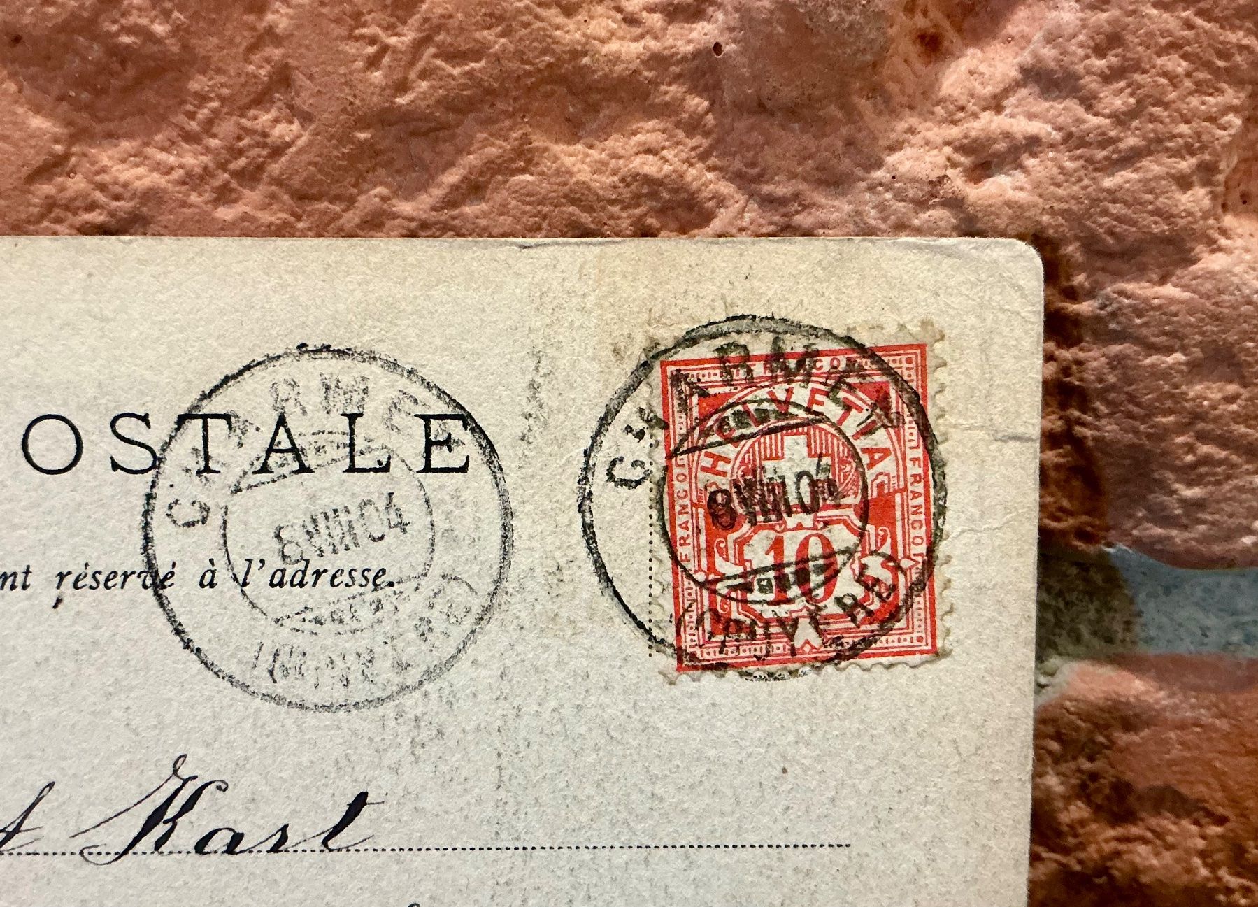 Cartoline postali: 1904 - Au Chêne - Charmey – Usato da Root venduto da ENGLAND-TREASURES 3