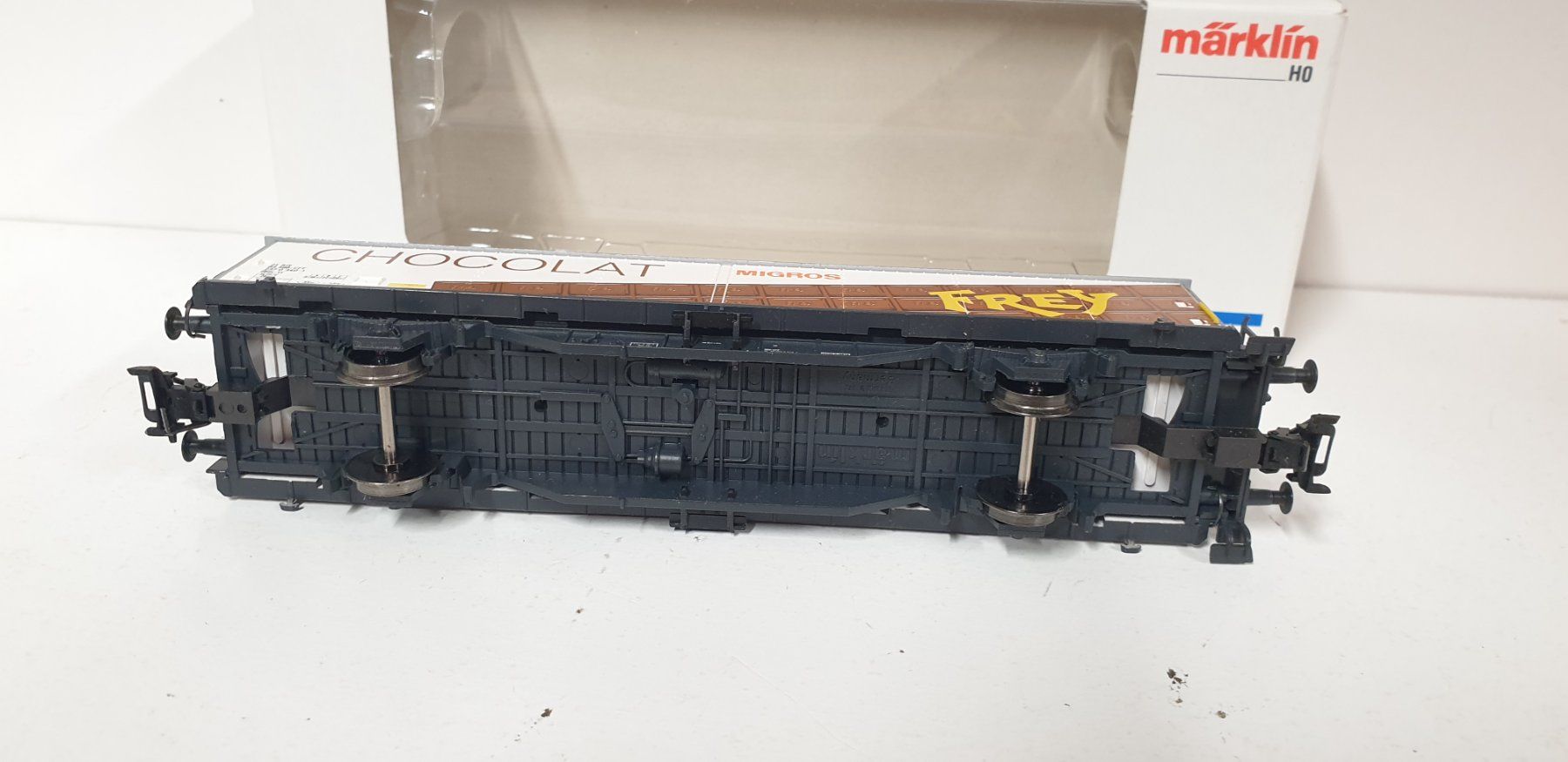 Märklin Modellini di ferrovie: Märklin SBB Hbils Frey Güterwagen H0/AC – Usato da Geroldswil venduto da TopTrain54 2
