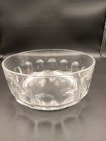 Arcoroc Vintage Glasschale transparent rund gebraucht 
