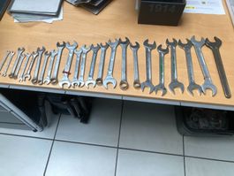 Werkzeugschluessel  Gabelschlüssel Stahlguss