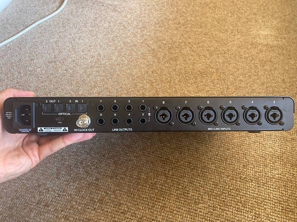 Attrezzatura per studi di registrazione: Audient Evo 16 Audio Interface – Usato da Luzern venduto da sto_777 2