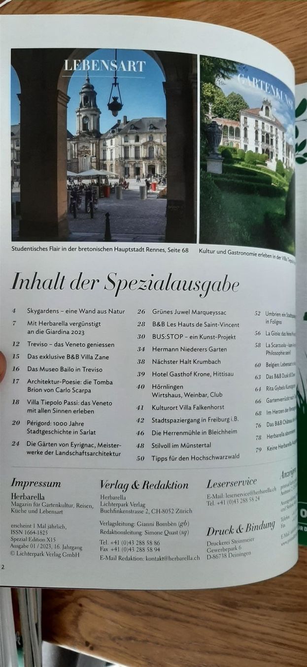 Zeitschriften & Magazine: Herbarella Spezial Reiselust III 01/23 Wie neu – Neu (gemäss Beschreibung) aus Affoltern am Albis von Sabinezc 1