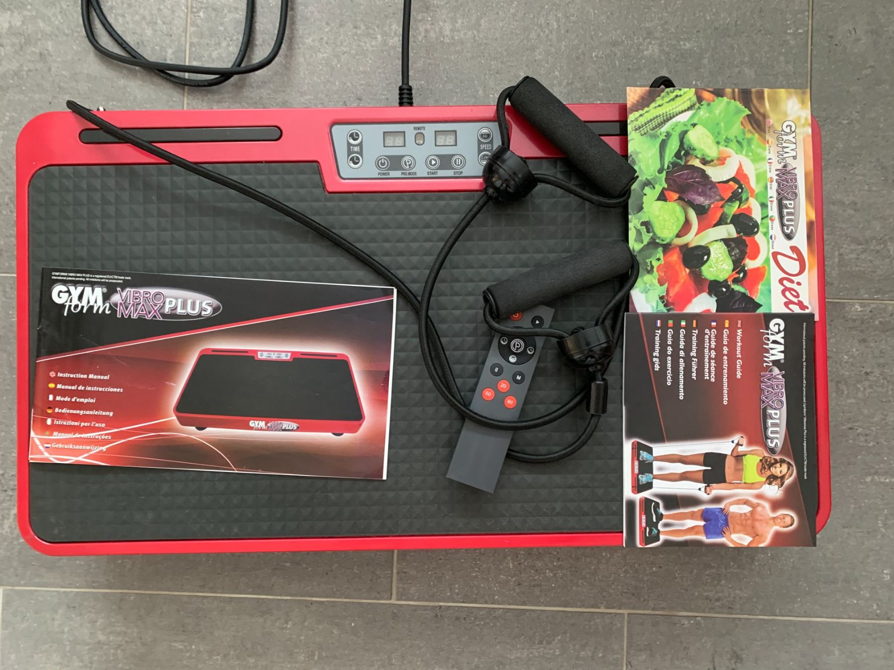 Hometrainer: Vibrationsplatte Gymform Vibro Max Plus **SCHNÄPPCHEN** – Gebraucht aus Waldkirch von kanada015 1