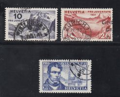 Timbres suisses Pro Juventute 1931