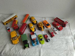 Modellauto Sammlung mit z.T. wertvollen Stücken