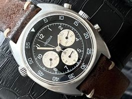 Rare Vintage Lemania Panda Chronograph