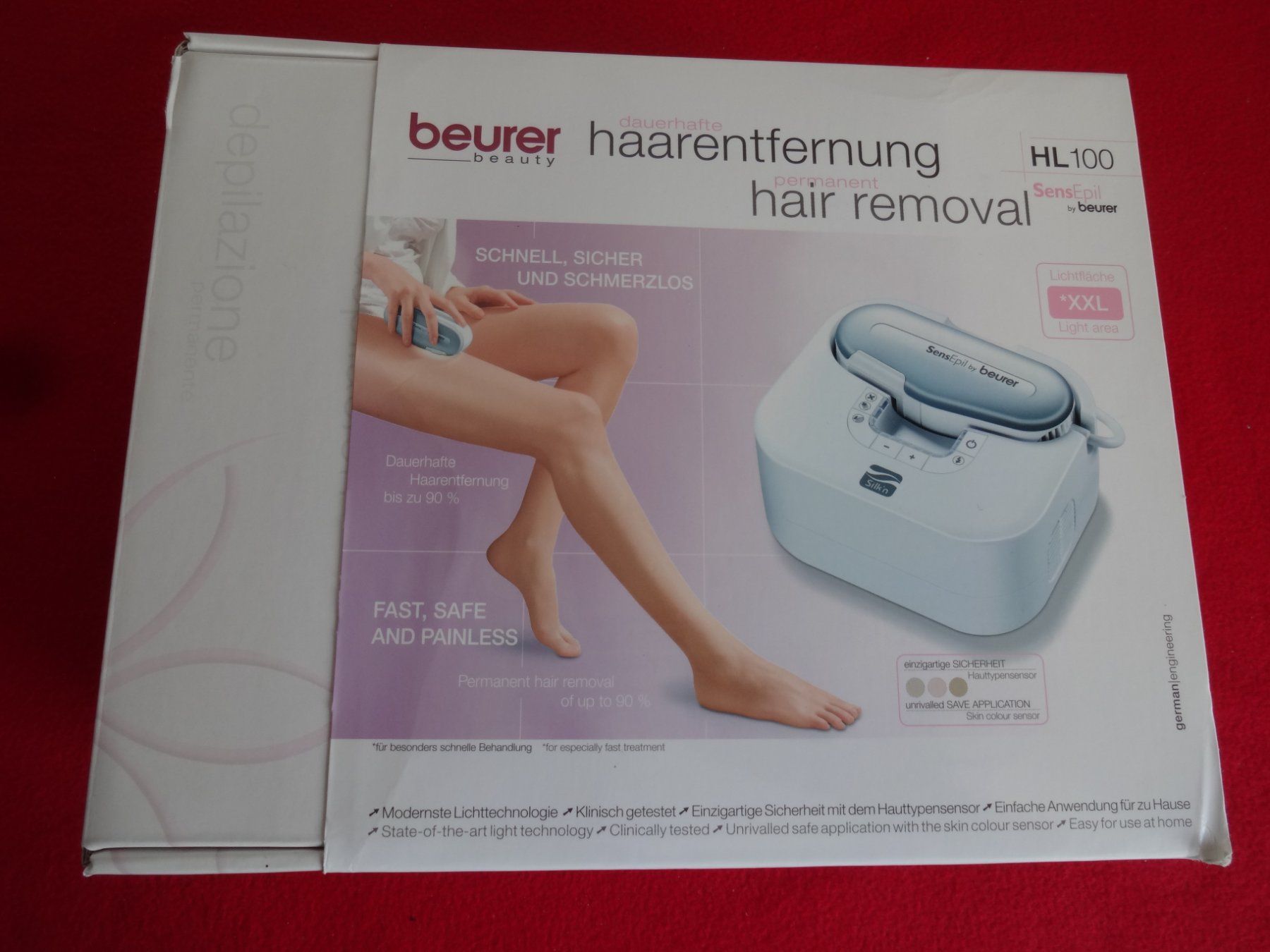 Beurer Cura del viso: BEURER Haarentfernungsgerät HL 100 – Nuovo (secondo la descrizione) da Frauenfeld venduto da Jahy 3