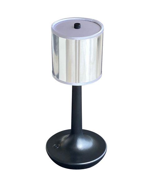 Lampen: Akku Tischleuchte mit Sensor schwarz/silber – Neu und originalverpackt aus Wallisellen von kingschair 1
