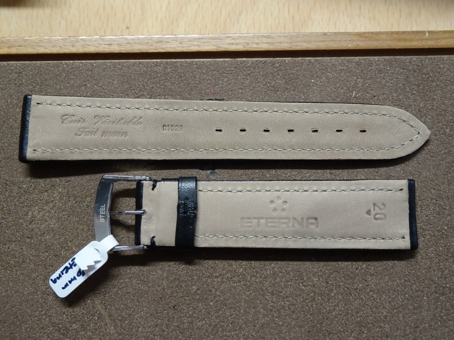 Armbänder & -reifen: Eterna Uhrenband aus Leder – Neu (gemäss Beschreibung) aus Winterthur von Sintoras01 1