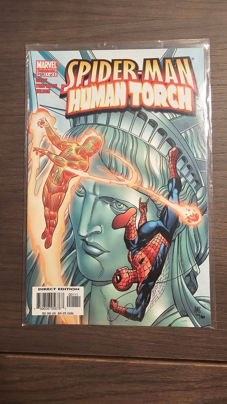 Fumetti: Comics Marvel Spider-man/Human Torch - Issues #1-5 2005 ENG – Nuovo (secondo la descrizione) da Meyrin venduto da bigjoejr69 1