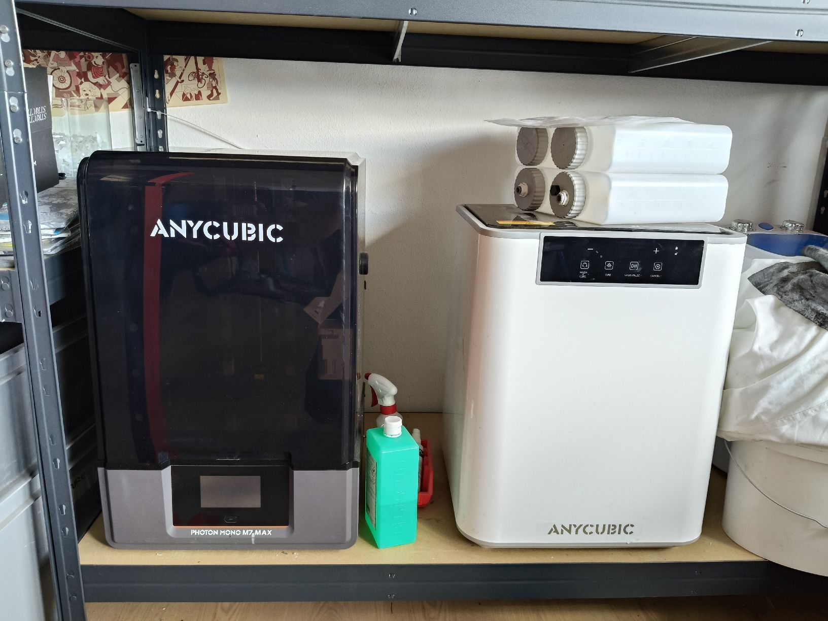 Anycubic Stampanti 3D: Anycubic Photon Mono M7 Max + wash & cure 3 max + accesoires – Usato da Basel venduto da AdMack