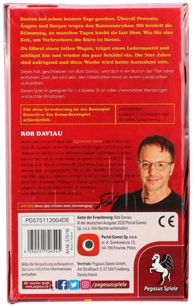 Giochi: Detective: Doppelter Boden - ERWEITERUNG – Nuovo e nell'imballaggio originale da Oensingen venduto da Liquidations-Shop 1